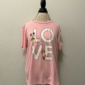 Disney Pink Love T-Shirt for Kids